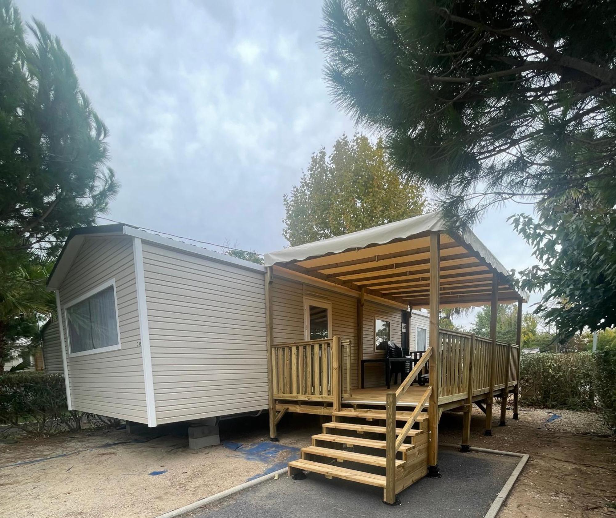 Mobil Home Palmiers 1 วัลราส์-ปลาจ ภายนอก รูปภาพ